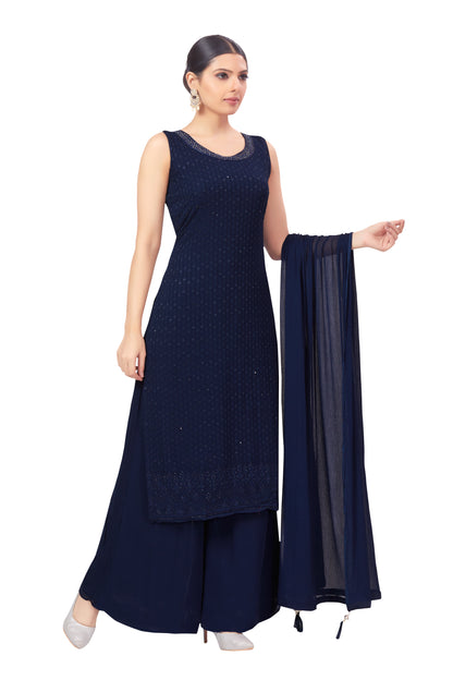 Anita Palazzo Suit - Roop Darshan