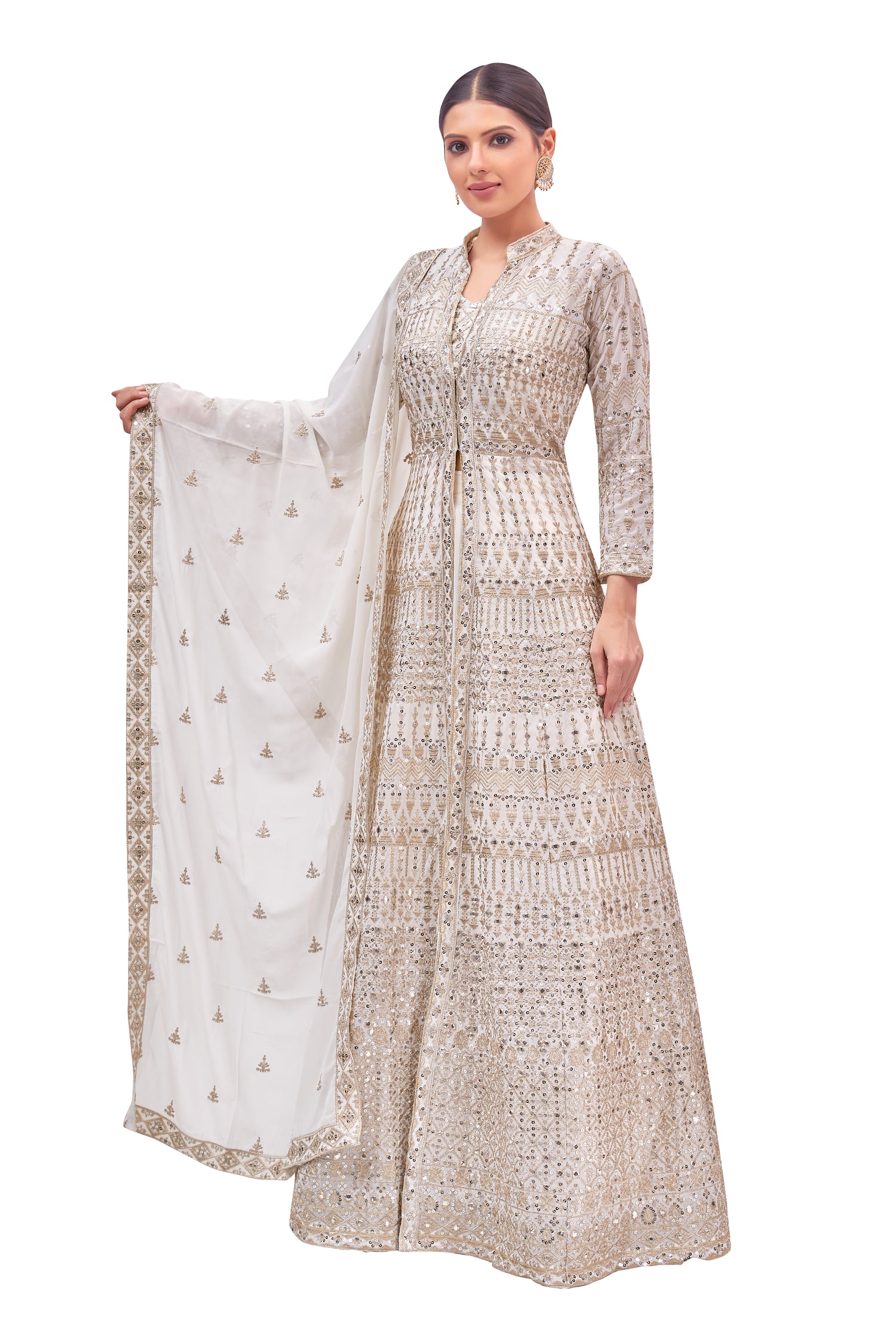 Khanak Long Top Lehenga Choli - Roop Darshan