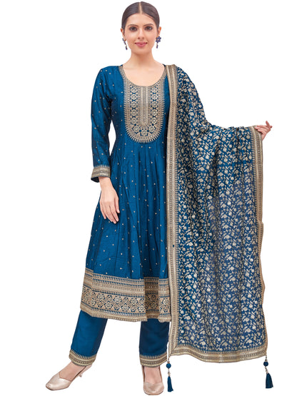 Ruhi Flair Suit - Roop Darshan