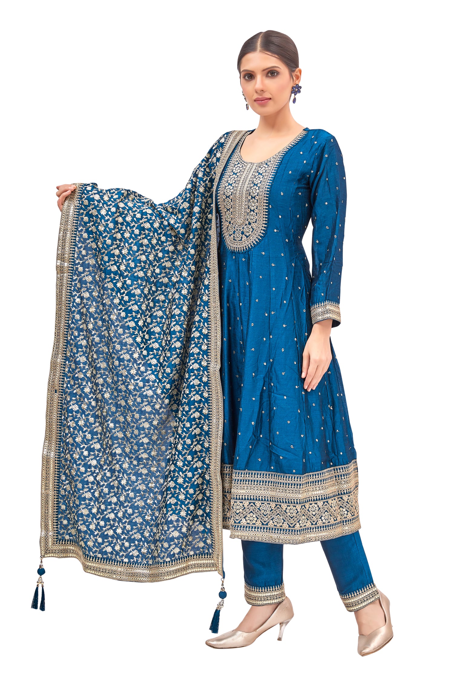 Ruhi Flair Suit - Roop Darshan