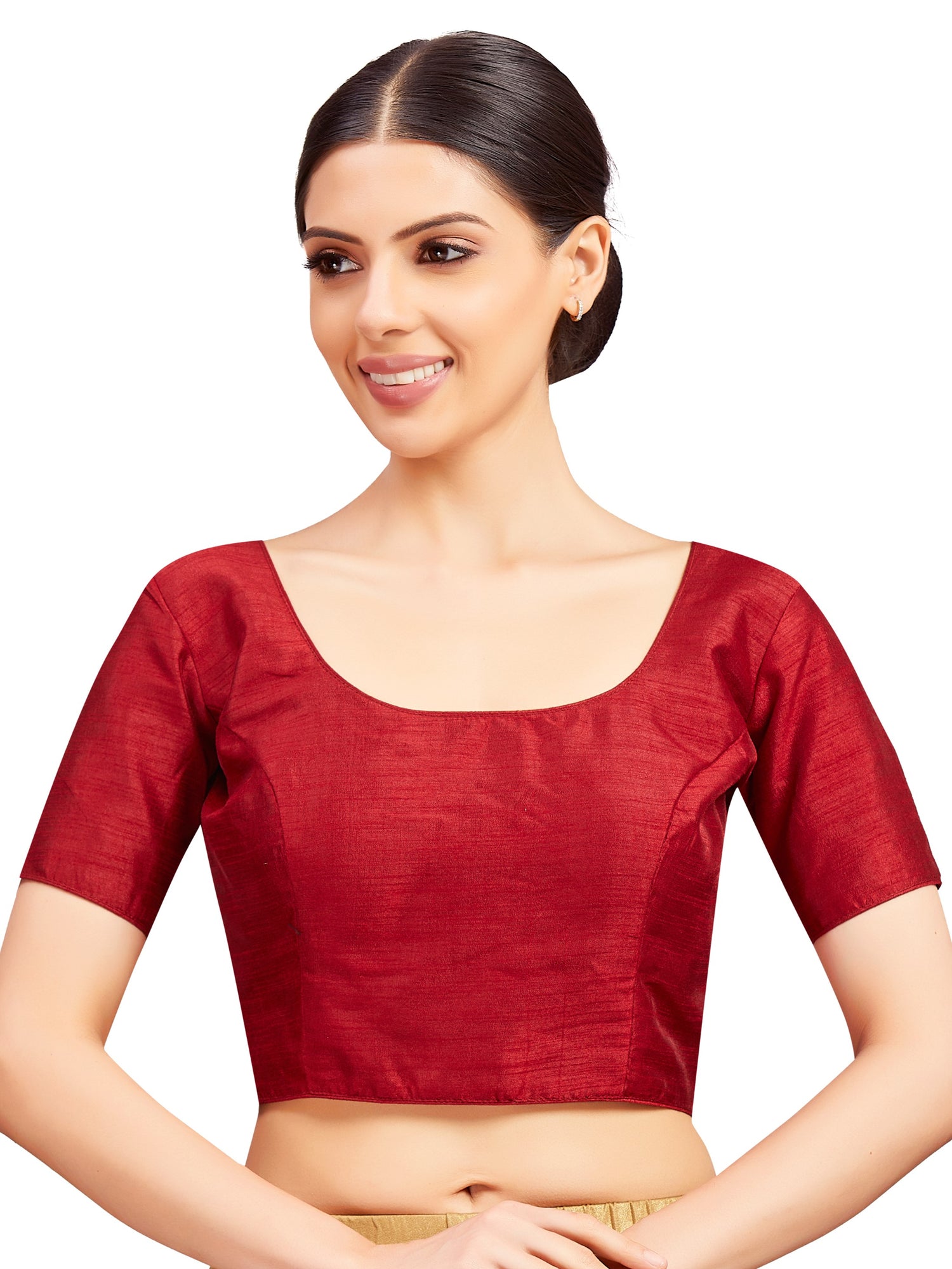 Dupion Saree Blouse - Roop Darshan