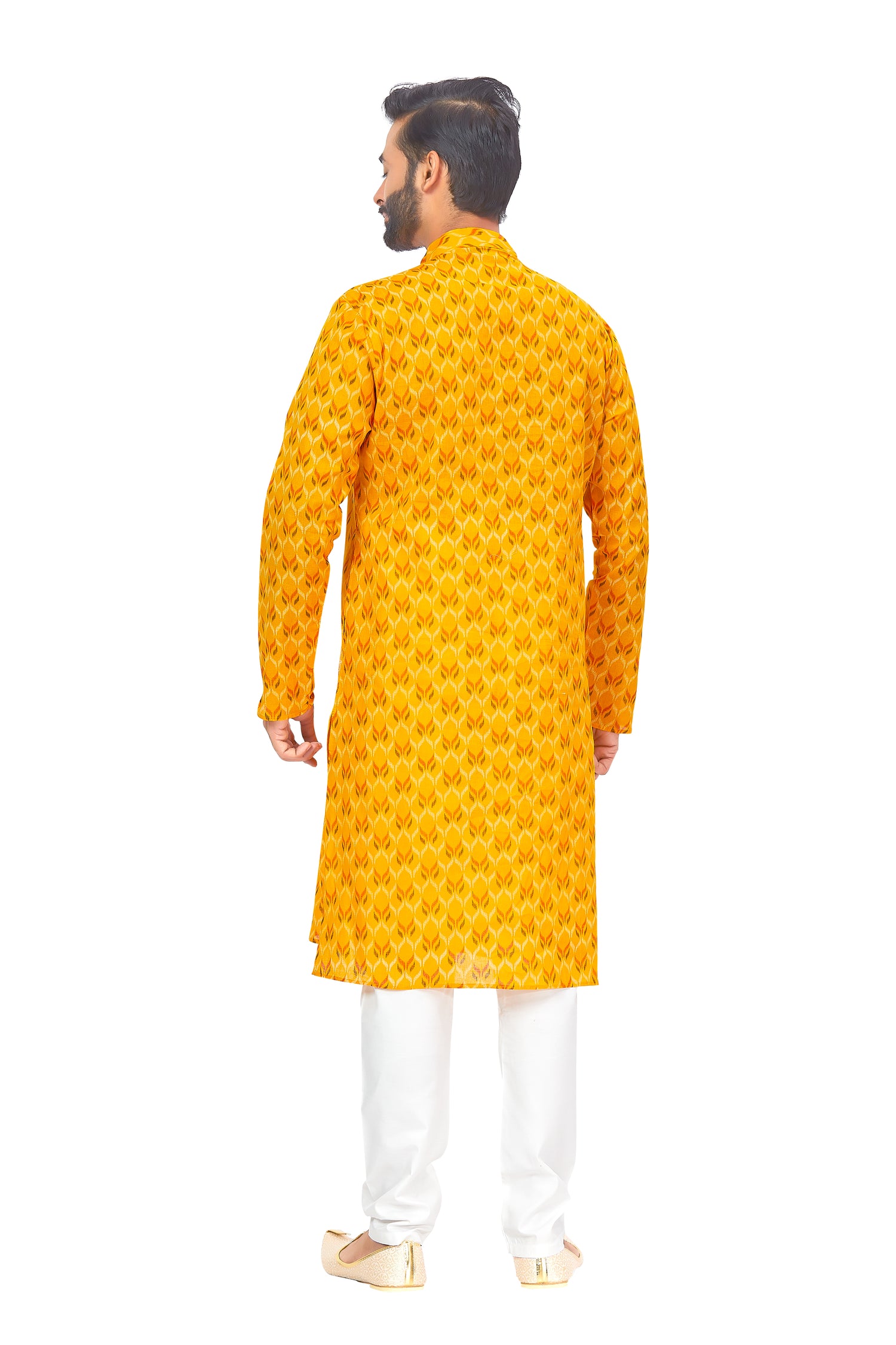 Mens Printed Kurta Set - Roop Darshan