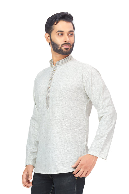 Mens Printed Kurti - Roop Darshan