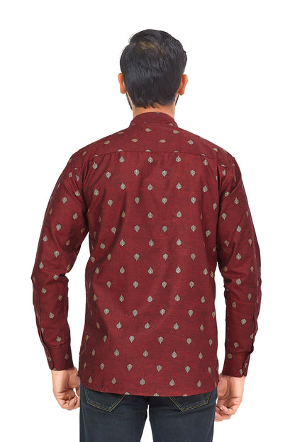 Mens Printed Kurti - Roop Darshan