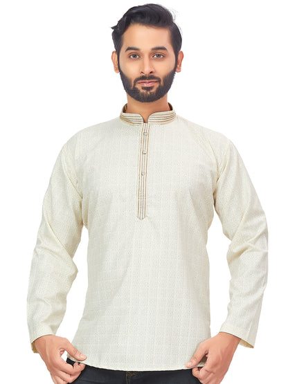 Mens Printed Kurti - Roop Darshan