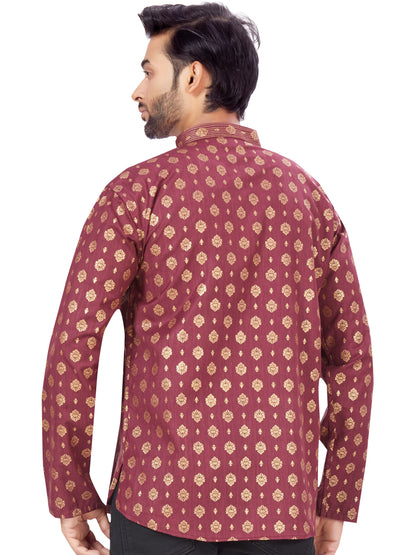 Mens Printed Kurti - Roop Darshan
