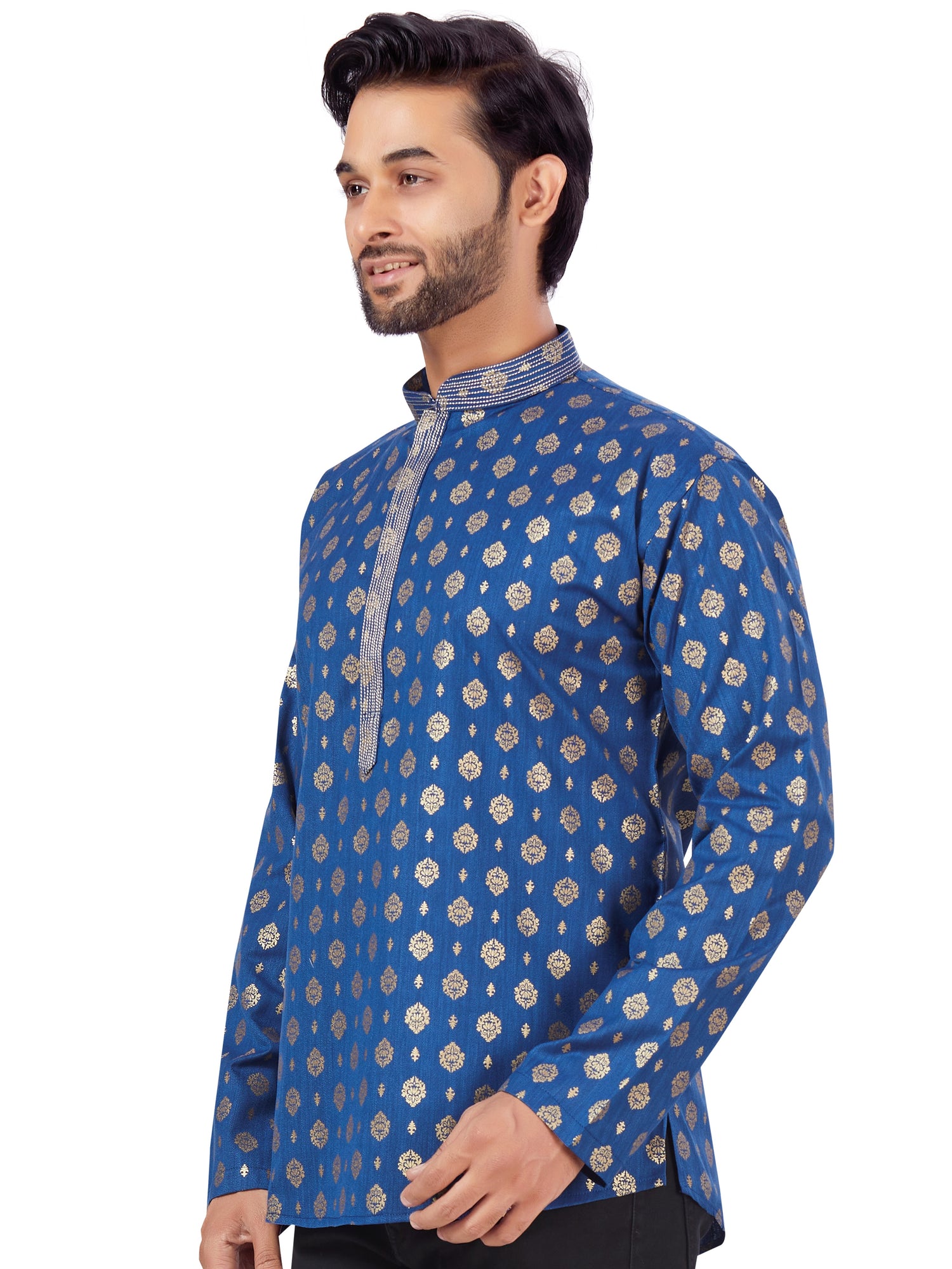 Mens Printed Kurti - Roop Darshan