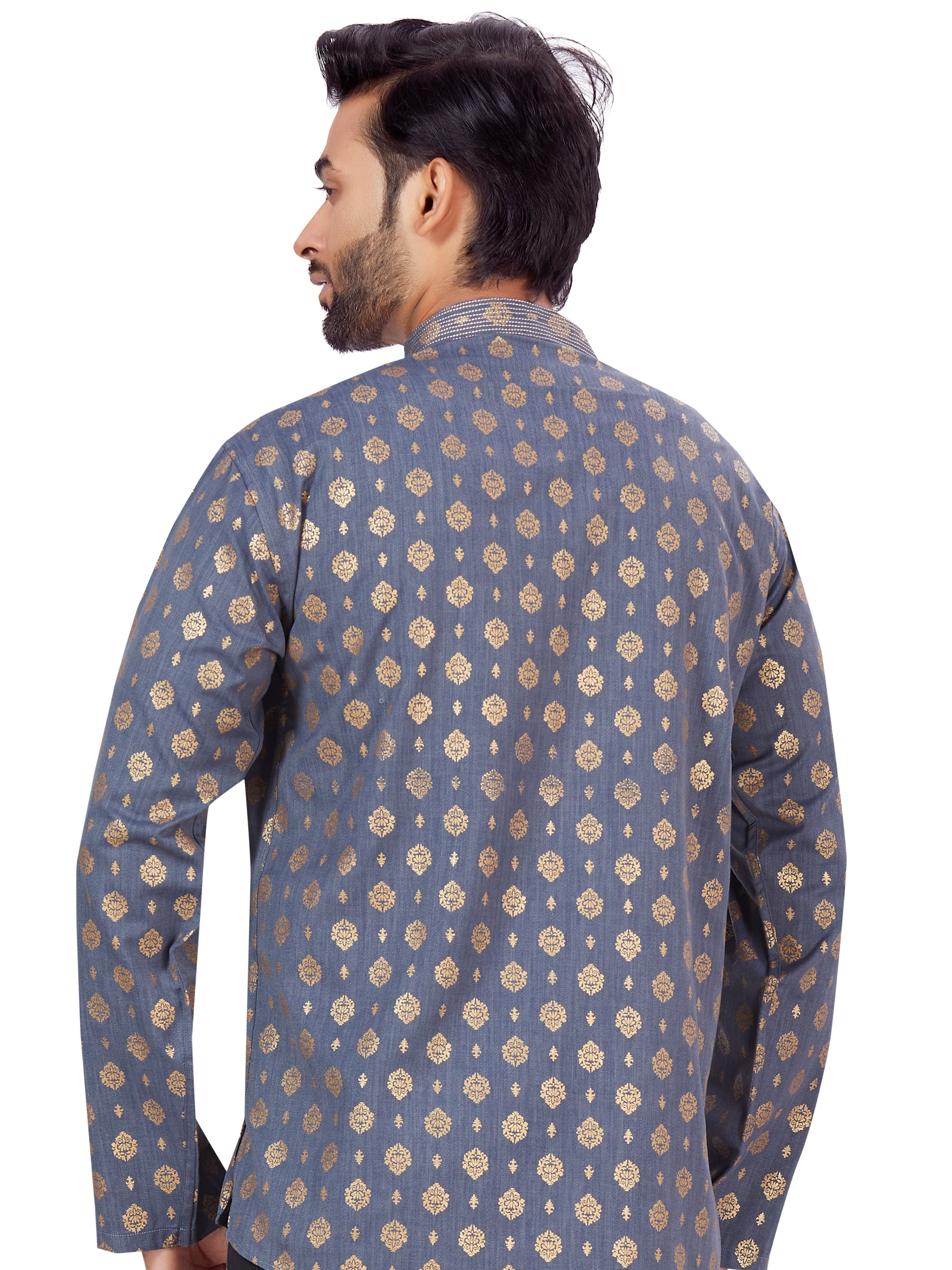 Mens Printed Kurti - Roop Darshan