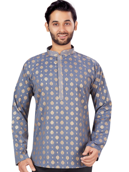 Mens Printed Kurti - Roop Darshan