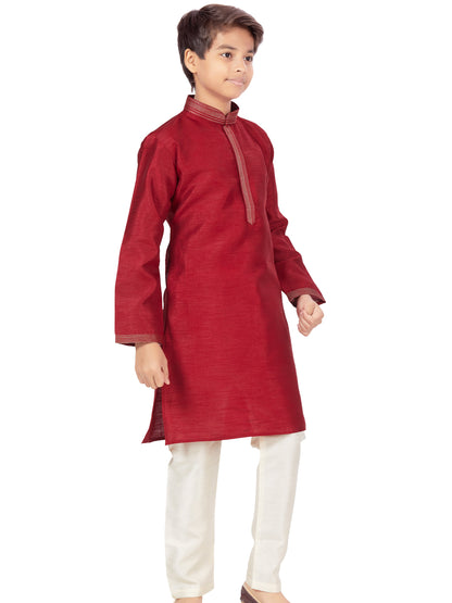 Boys Plain Kurta Payjama - Roop Darshan