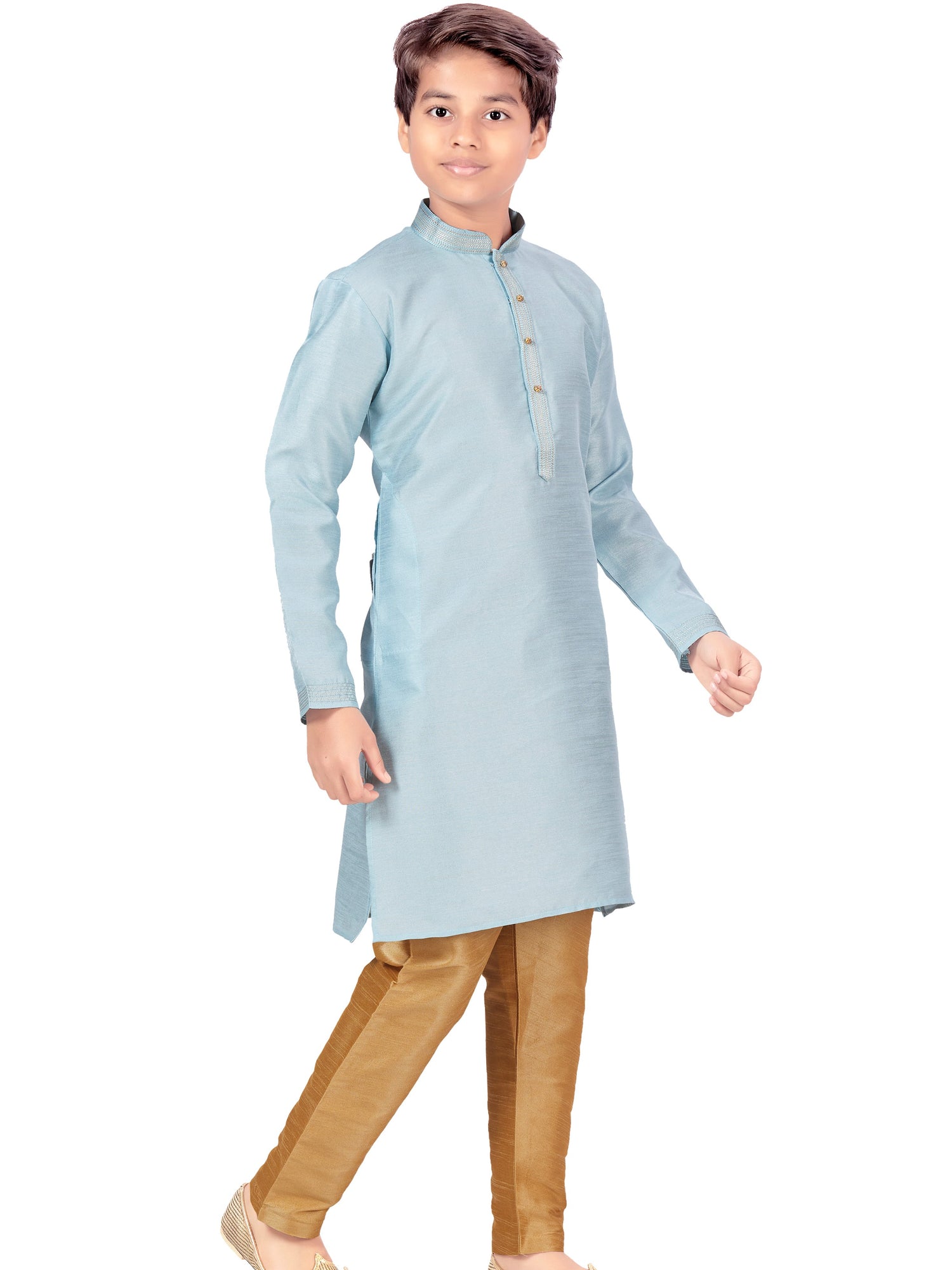 Boys Plain Kurta Payjama - Roop Darshan