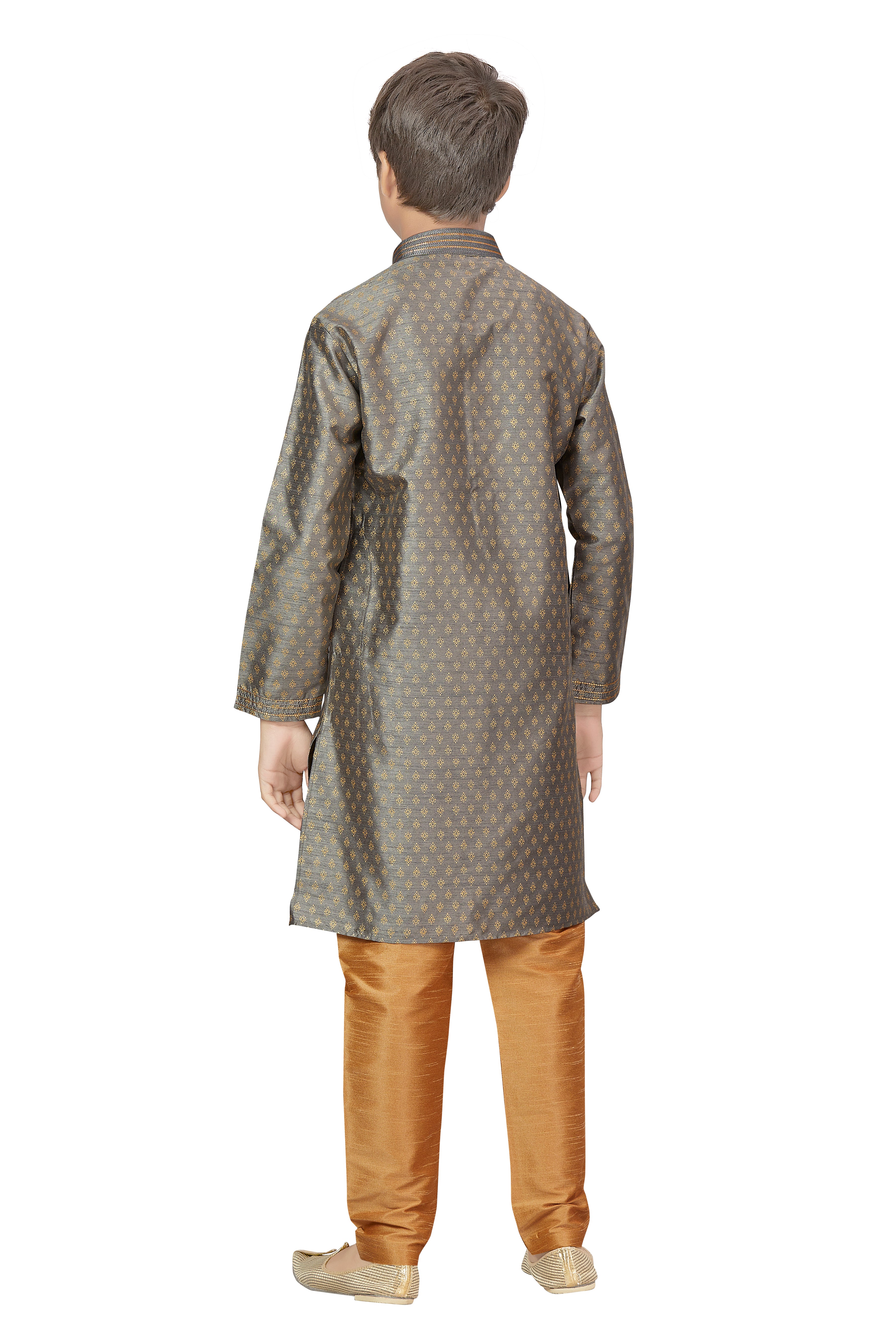 Boys Printed Kurta Payjama - Roop Darshan