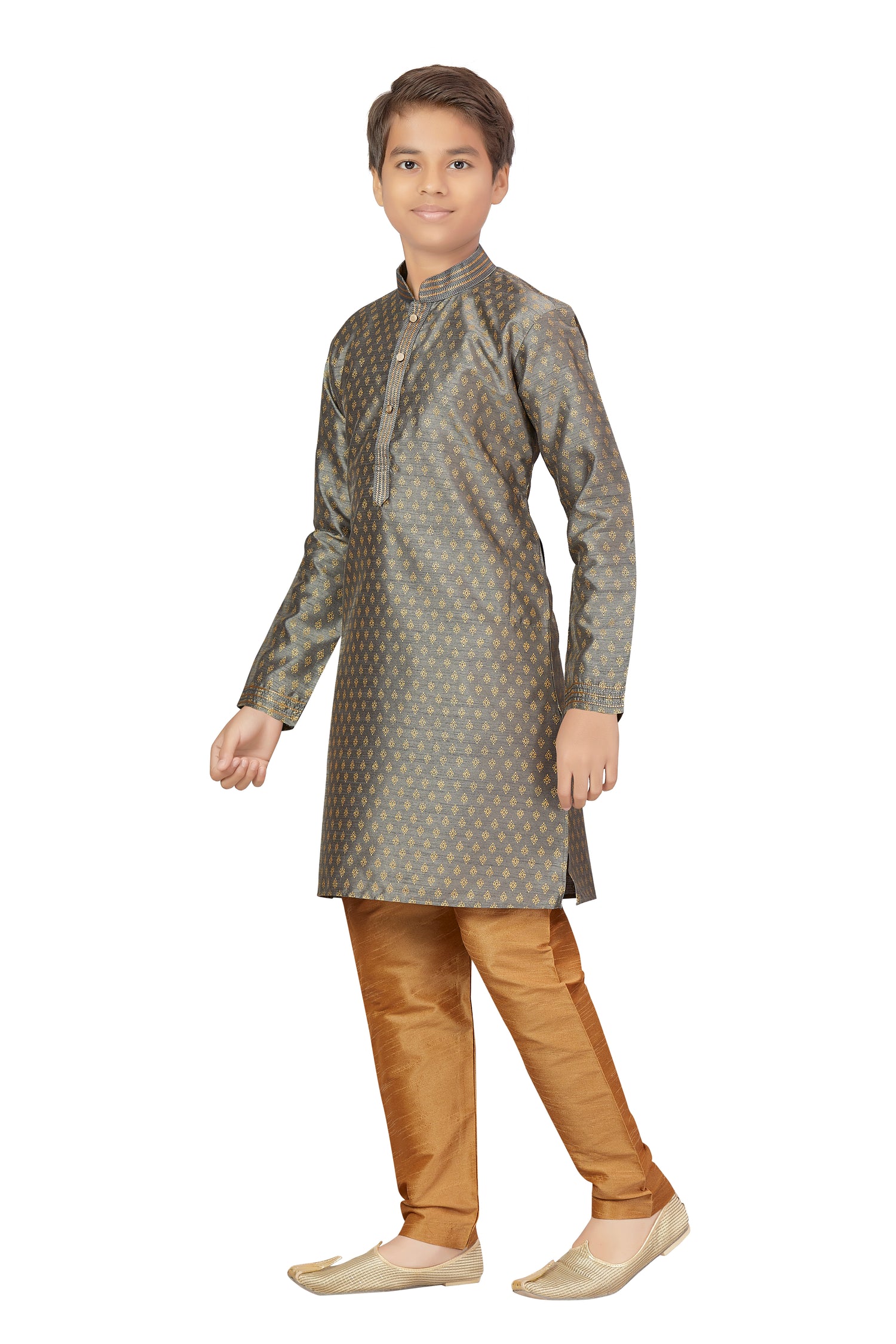 Boys Printed Kurta Payjama - Roop Darshan