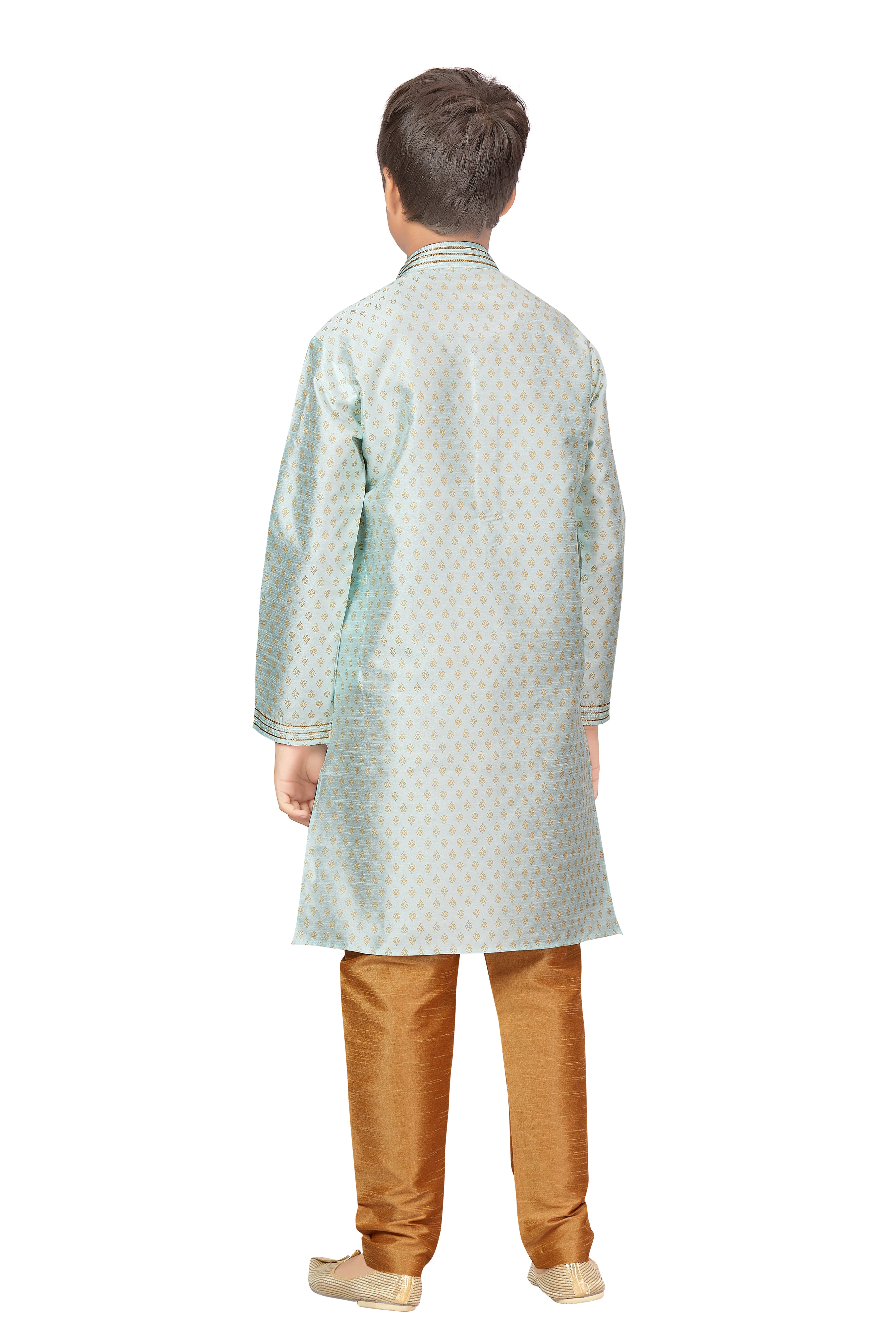 Boys Printed Kurta Payjama - Roop Darshan