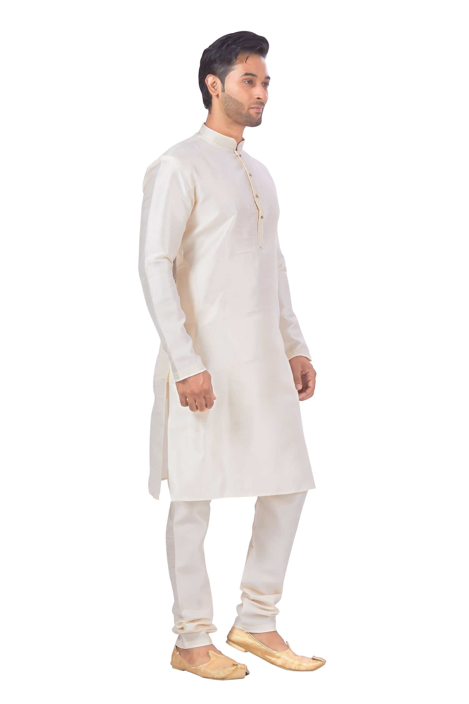 Mens Plain Kurta Payjama - Roop Darshan