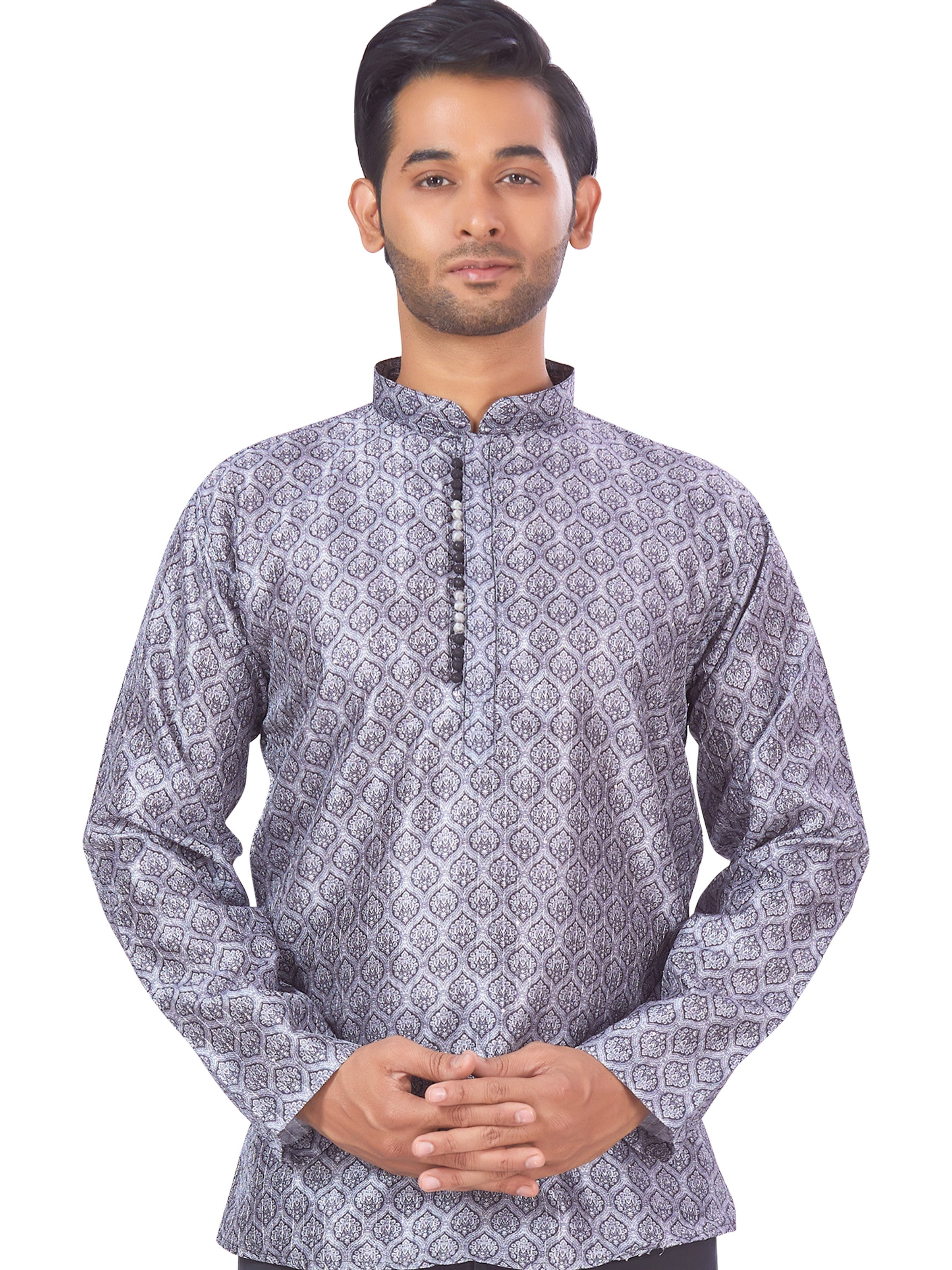 Mens Printed Kurti - Roop Darshan