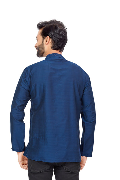 Mens Resham Embroidered Kurti - Roop Darshan