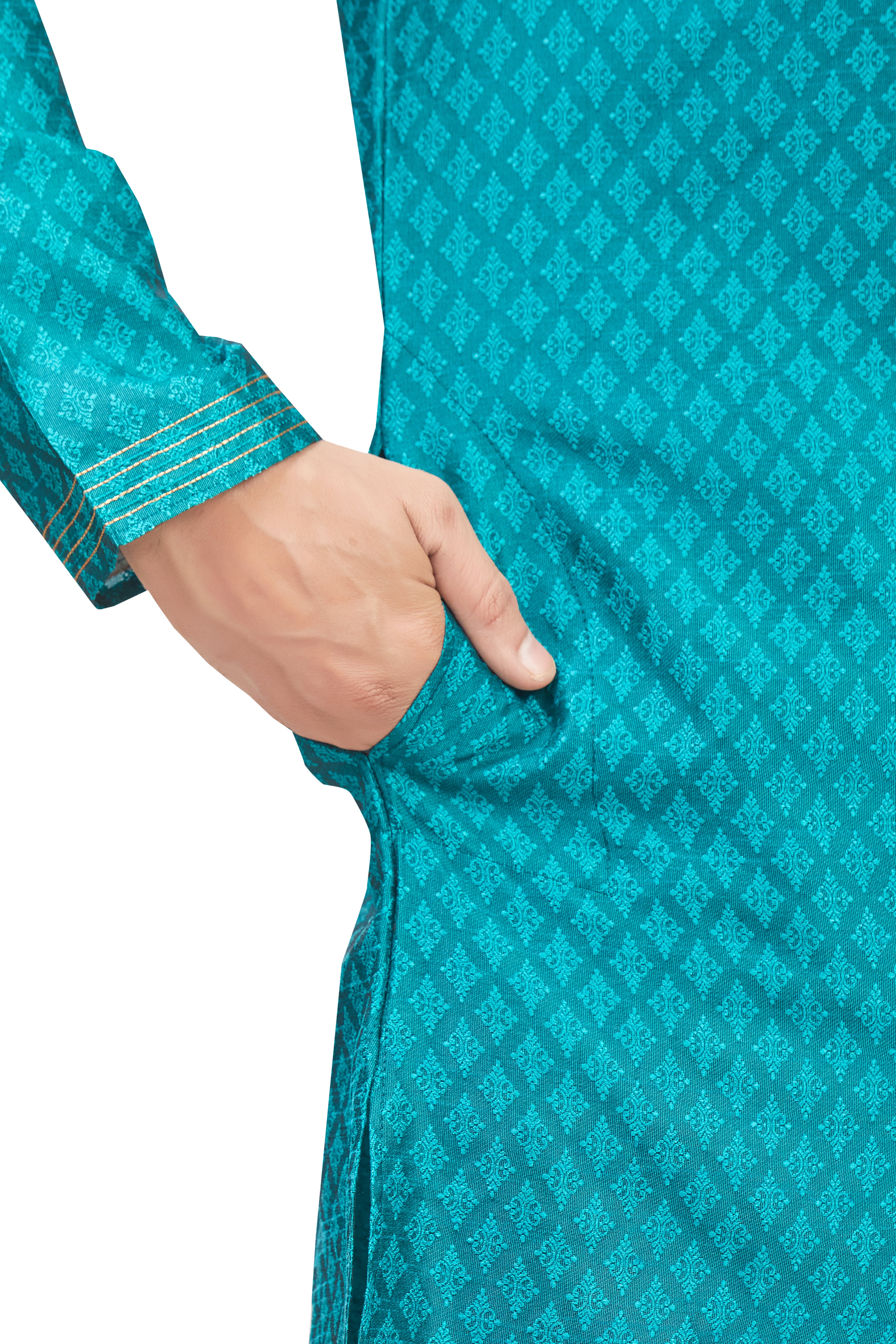 Mens Brocade Kurta Set - Roop Darshan