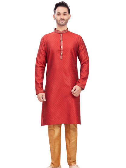 Mens Brocade Kurta Set - Roop Darshan