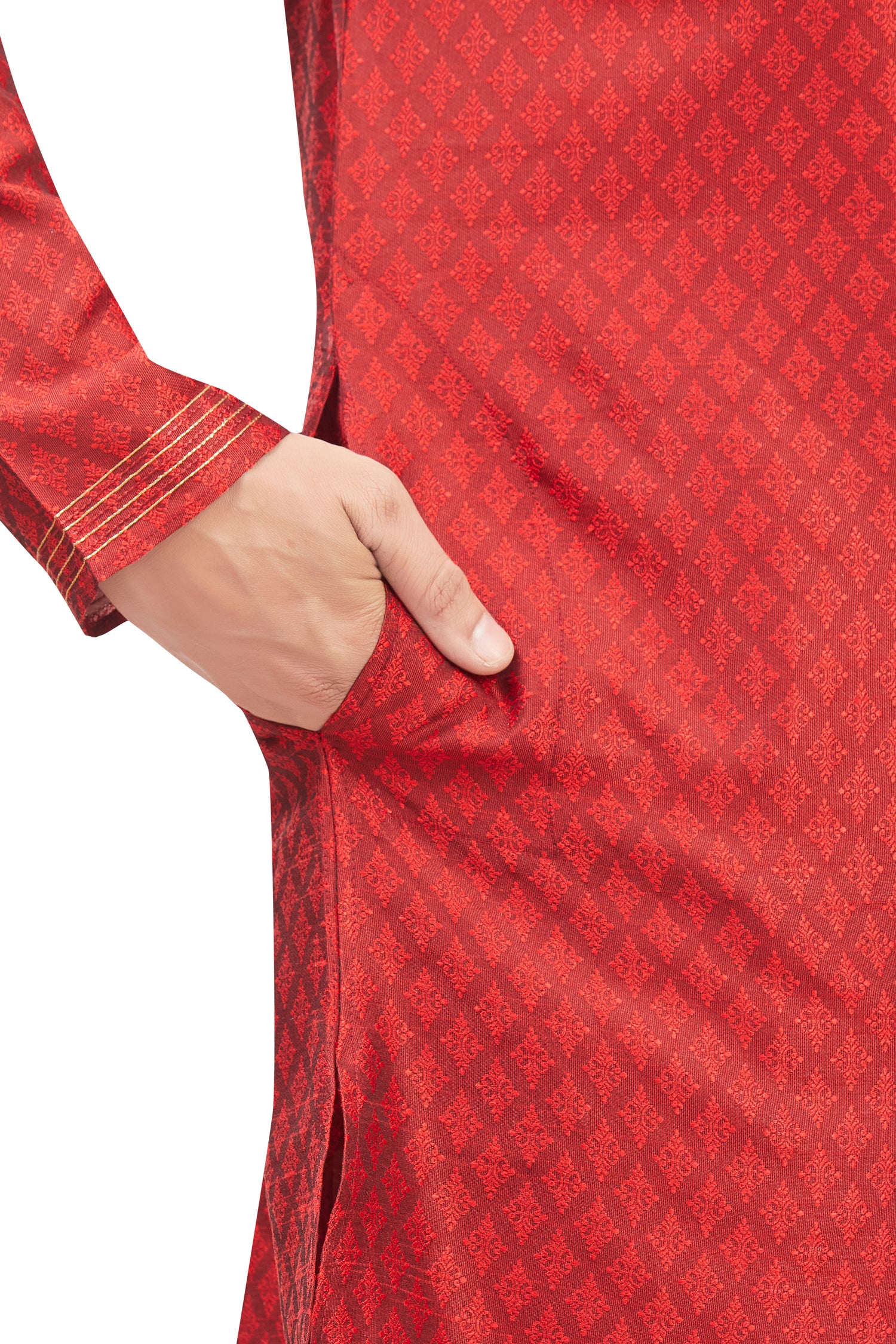 Mens Brocade Kurta Set - Roop Darshan