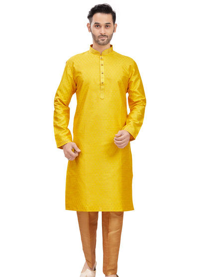 Mens Printed Kurta Set - Roop Darshan