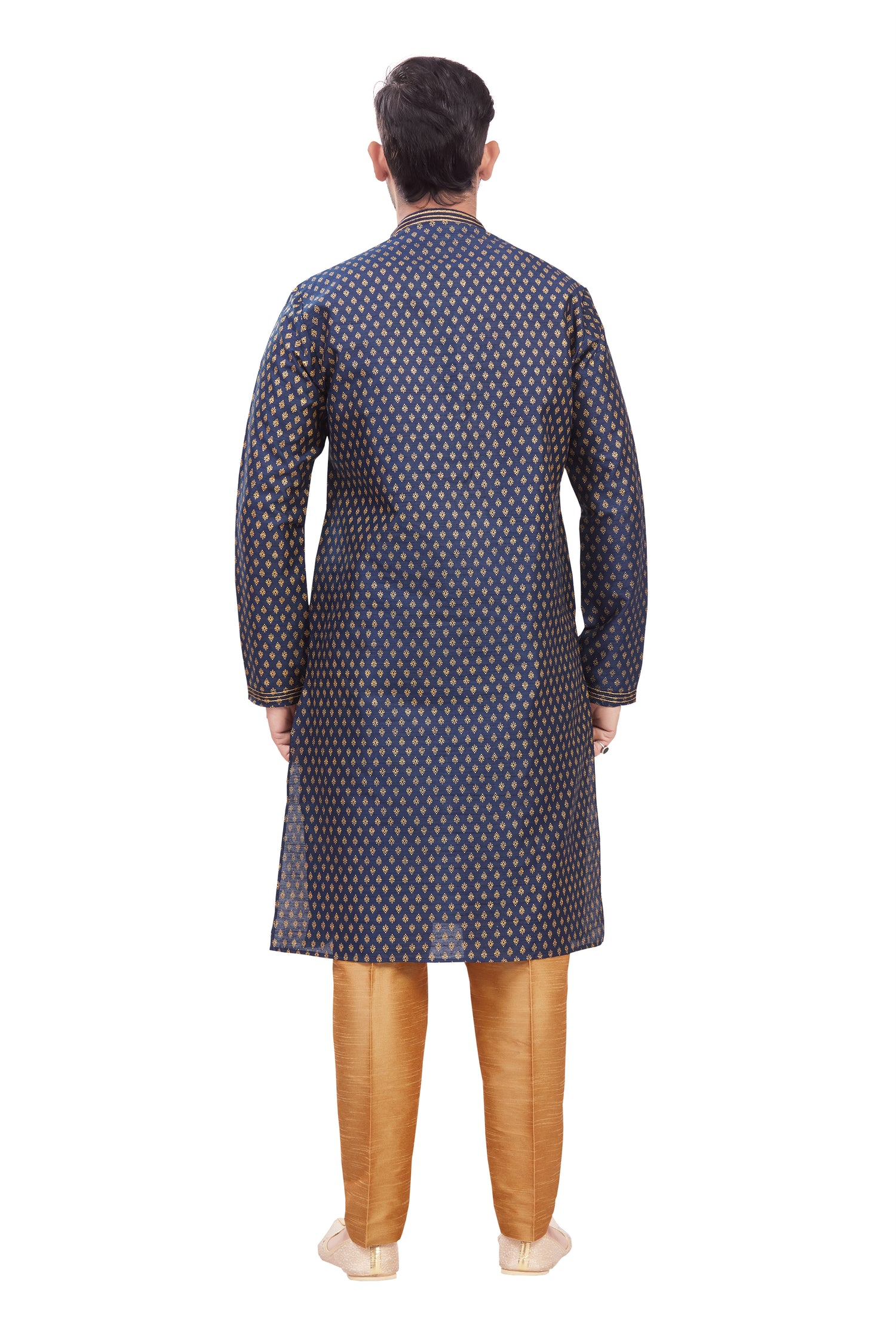 Mens Printed Kurta Set - Roop Darshan