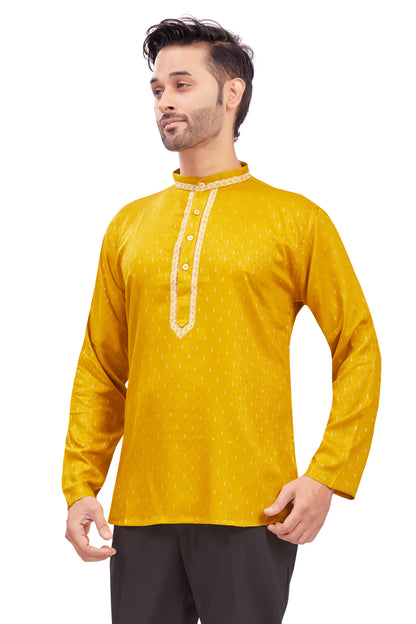 Mens Embroidered Kurti - Roop Darshan