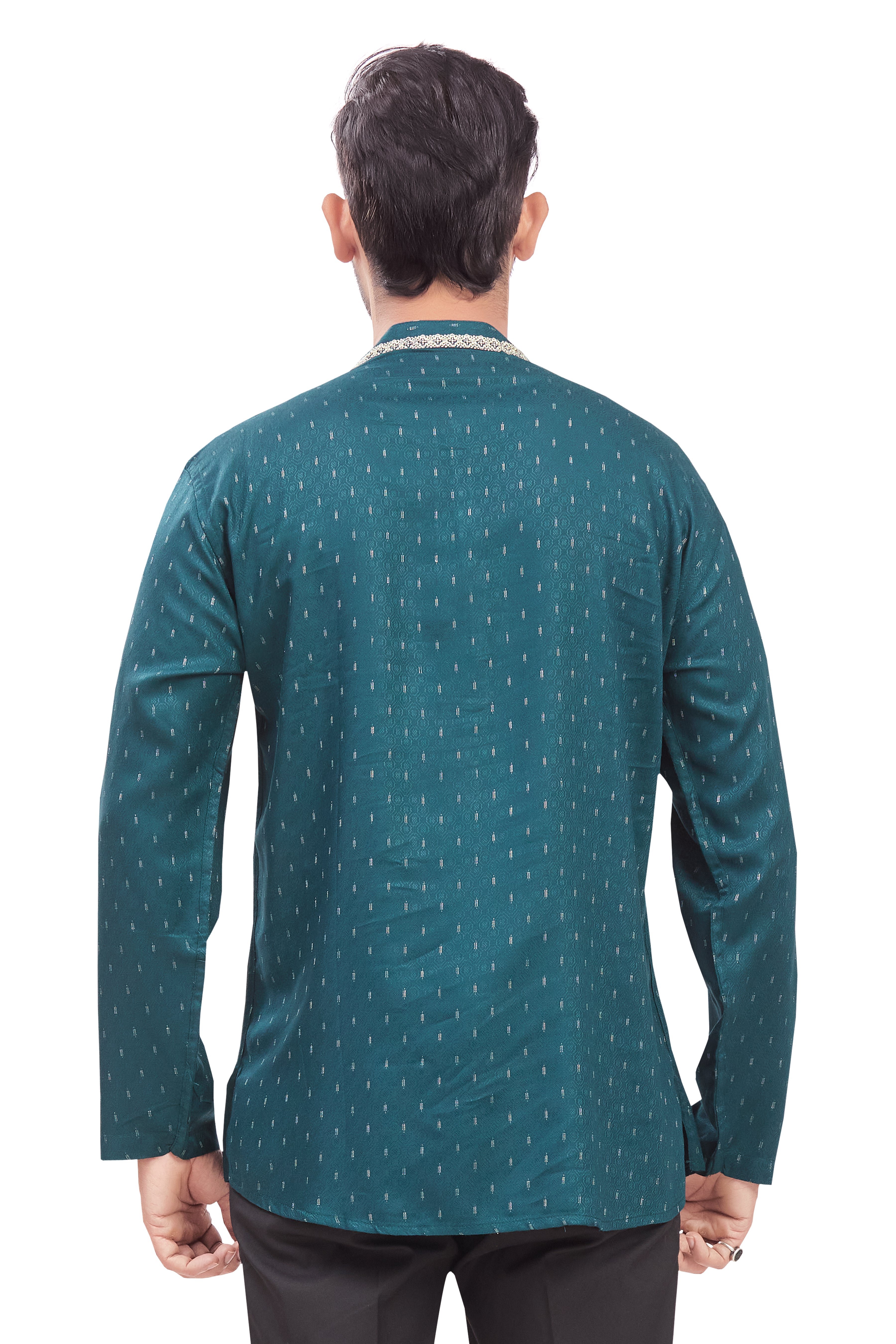 Mens Embroidered Kurti - Roop Darshan