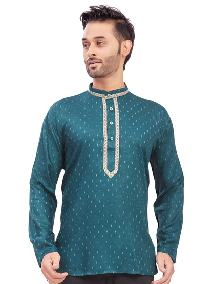 Mens Embroidered Kurti - Roop Darshan