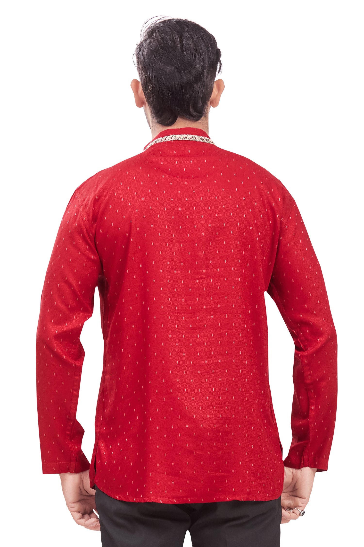 Mens Embroidered Kurti - Roop Darshan