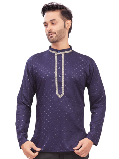 Mens Embroidered Kurti - Roop Darshan