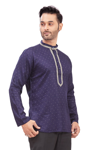 Mens Embroidered Kurti - Roop Darshan
