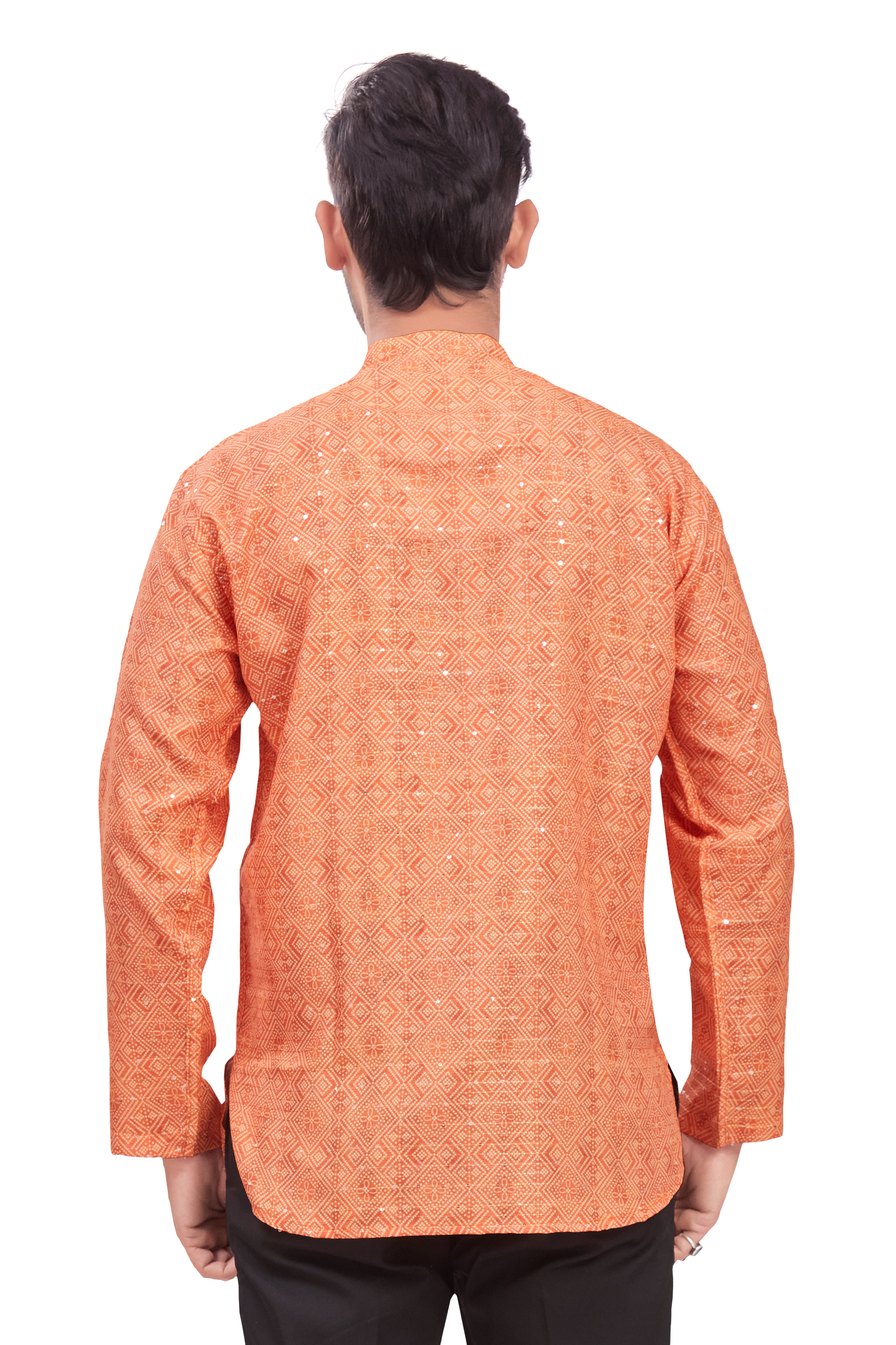 Mens Printed Kurti - Roop Darshan