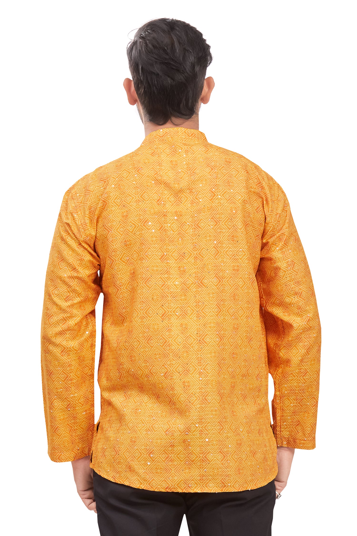 Mens Printed Kurti - Roop Darshan