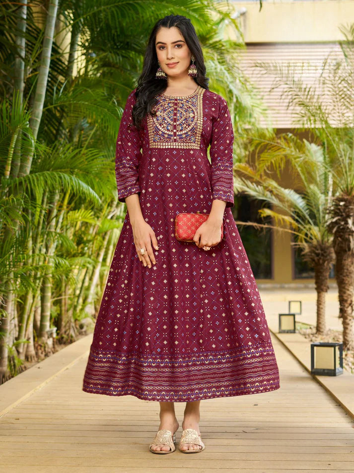 Sapna  Flair Kurti - Roop Darshan