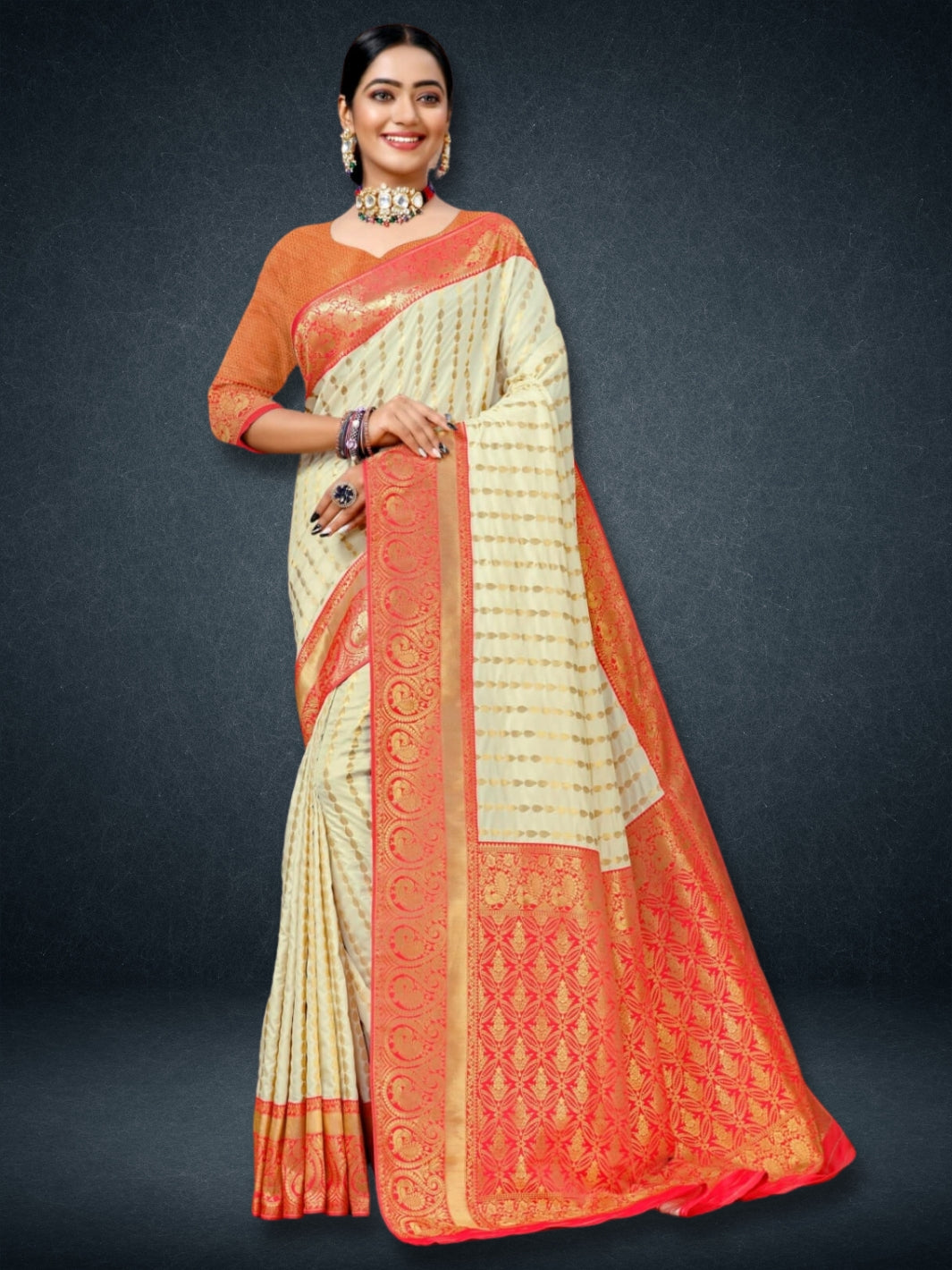 Bhumika Silk Saree - Roop Darshan