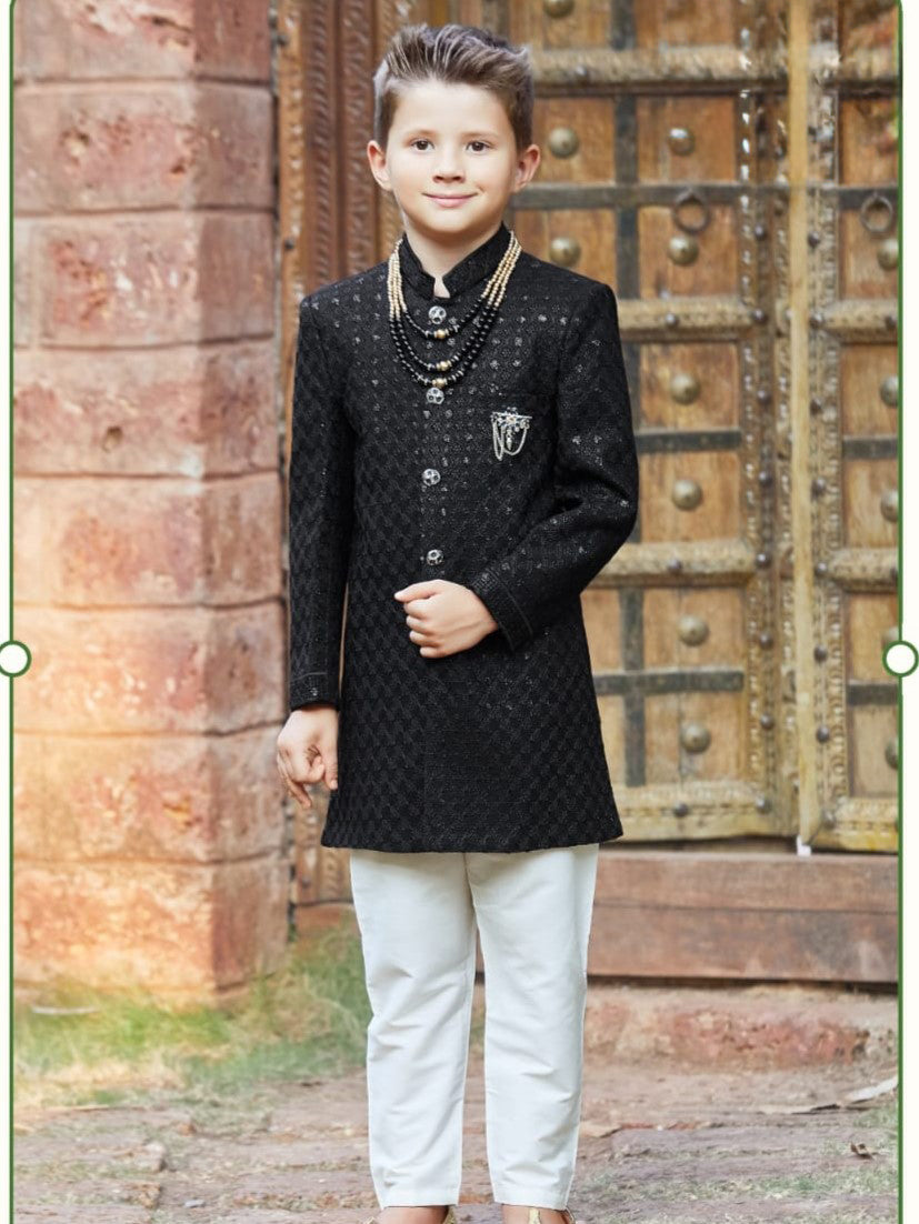 Boys Indo-Western Suit - Roop Darshan