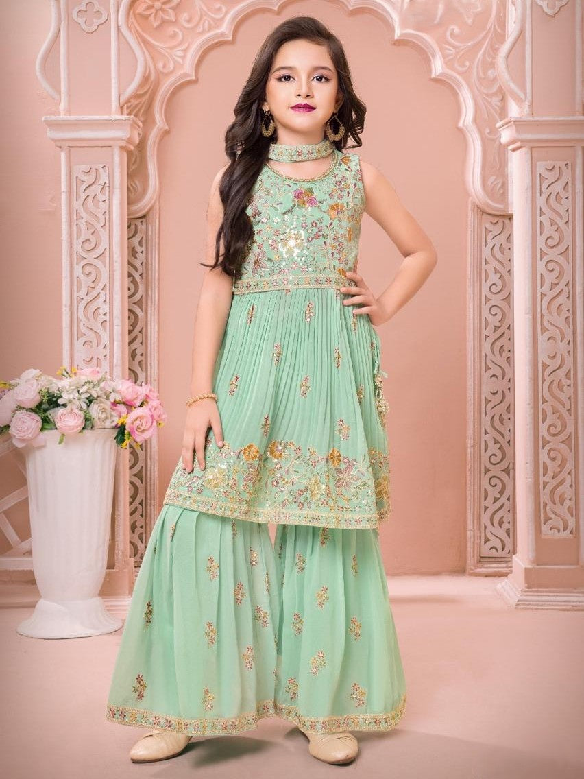 Rashmi Palazzo Suit - Roop Darshan