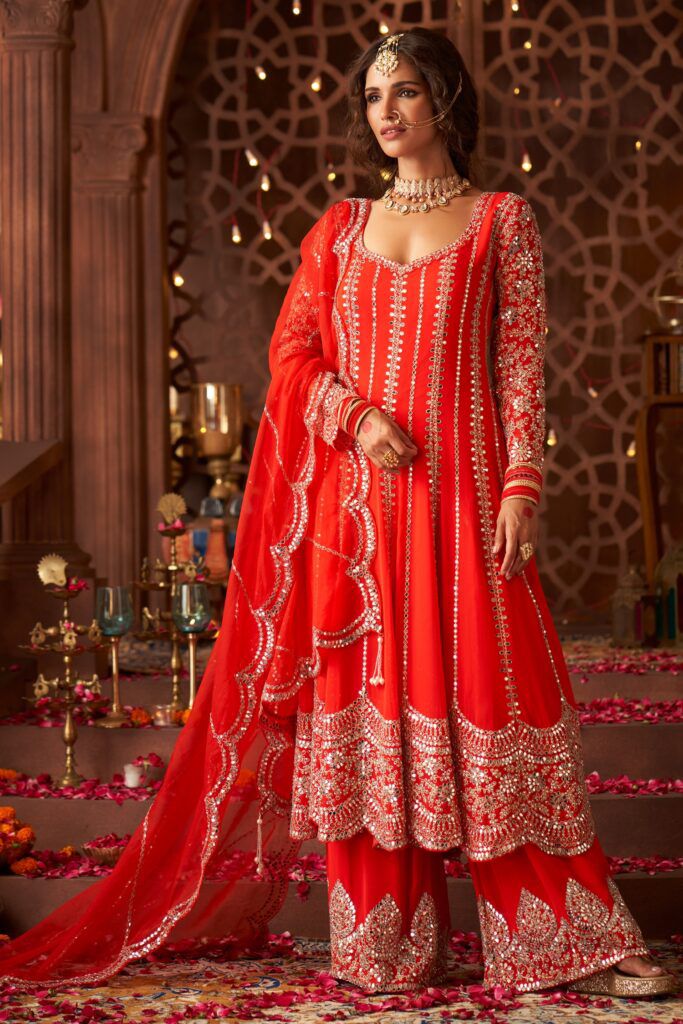 Simmi Palazzo Suit - Roop Darshan