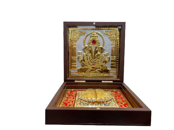 Ganesh Paduka Pooja Box - Roop Darshan