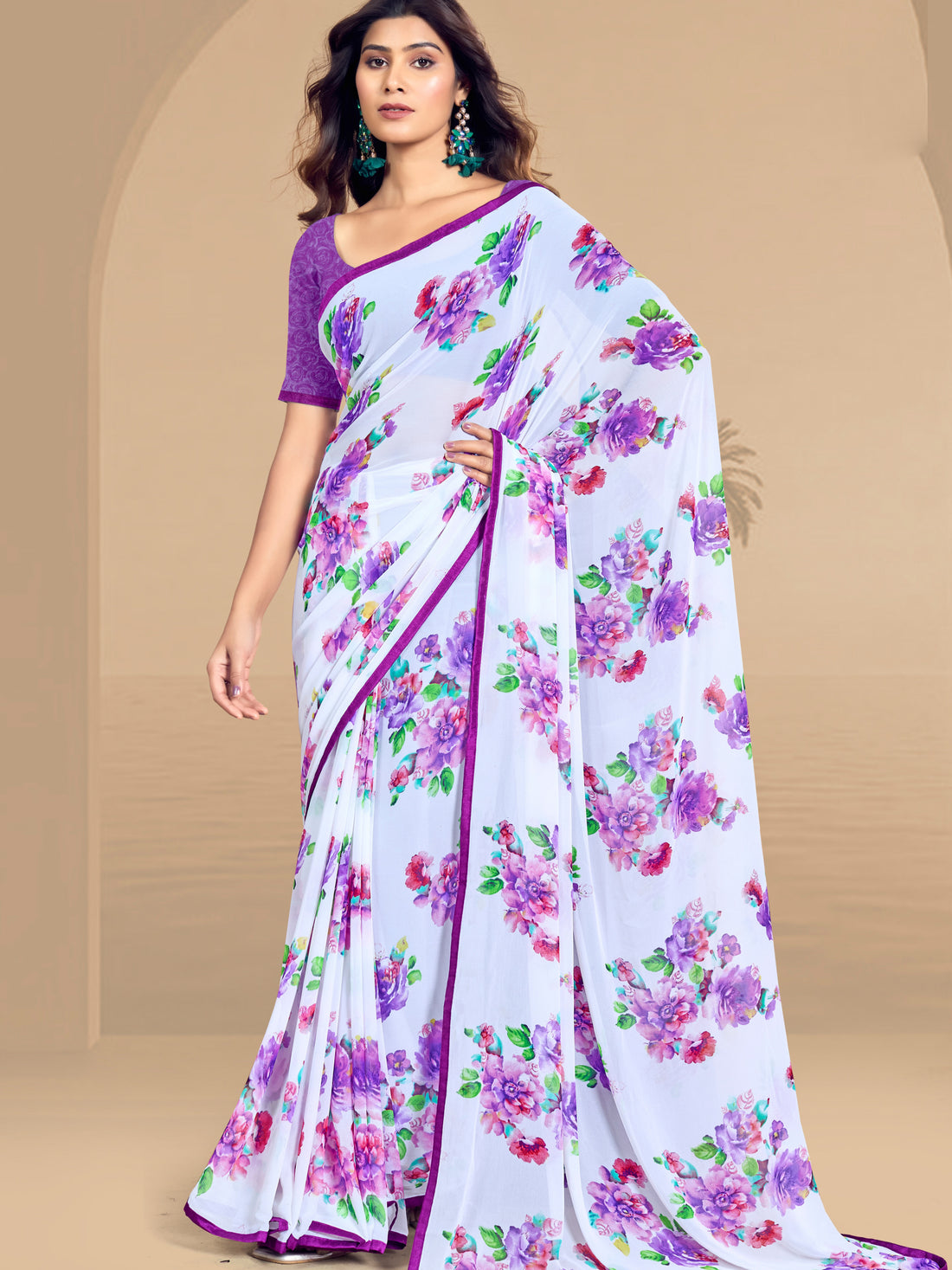 Raha Floral Saree