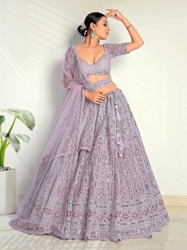 Princess Unstitched Lehenga Choli - Roop Darshan