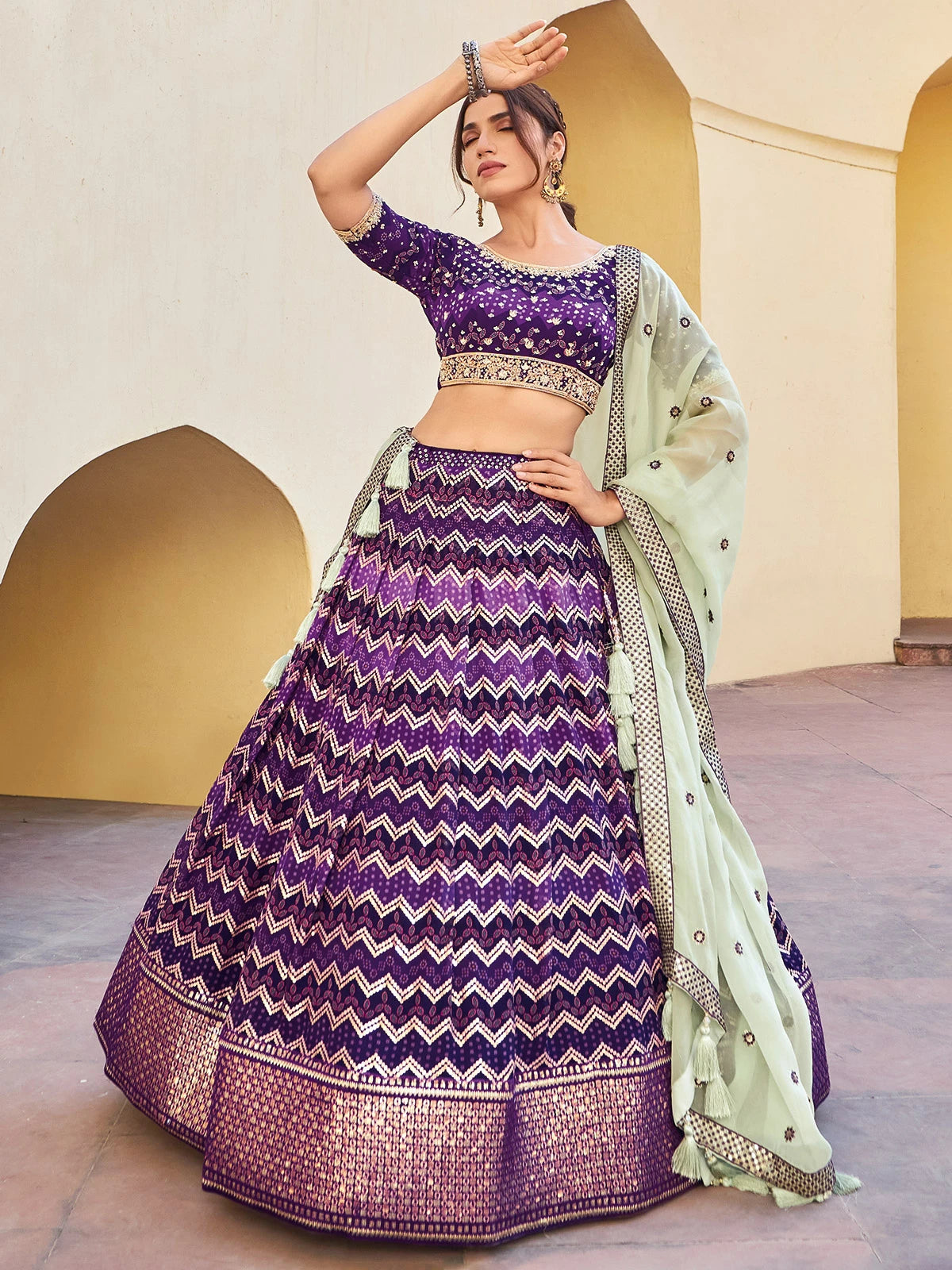 Anjali Lehenga Choli - Roop Darshan