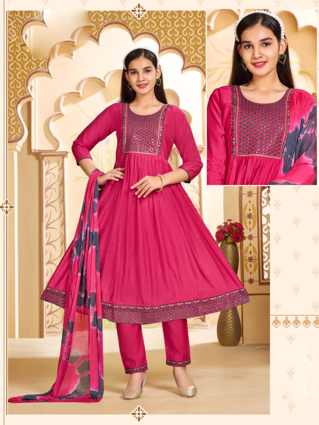 Krina Flair Suit - Roop Darshan