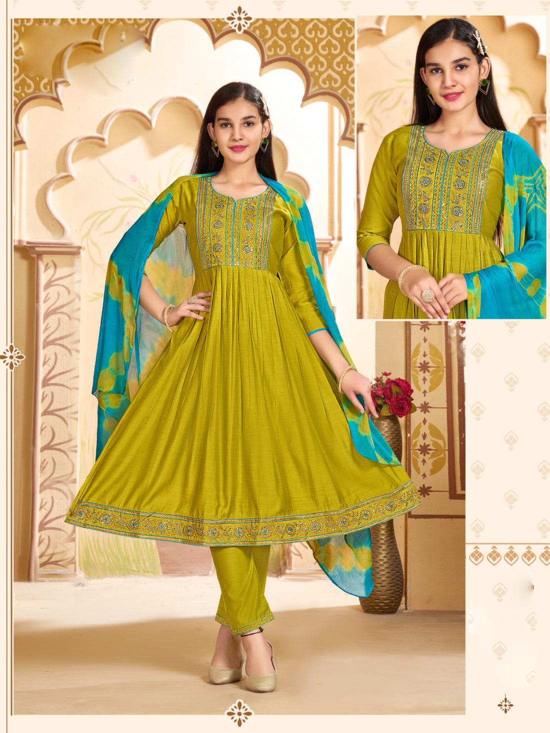 Krina Flair Suit - Roop Darshan
