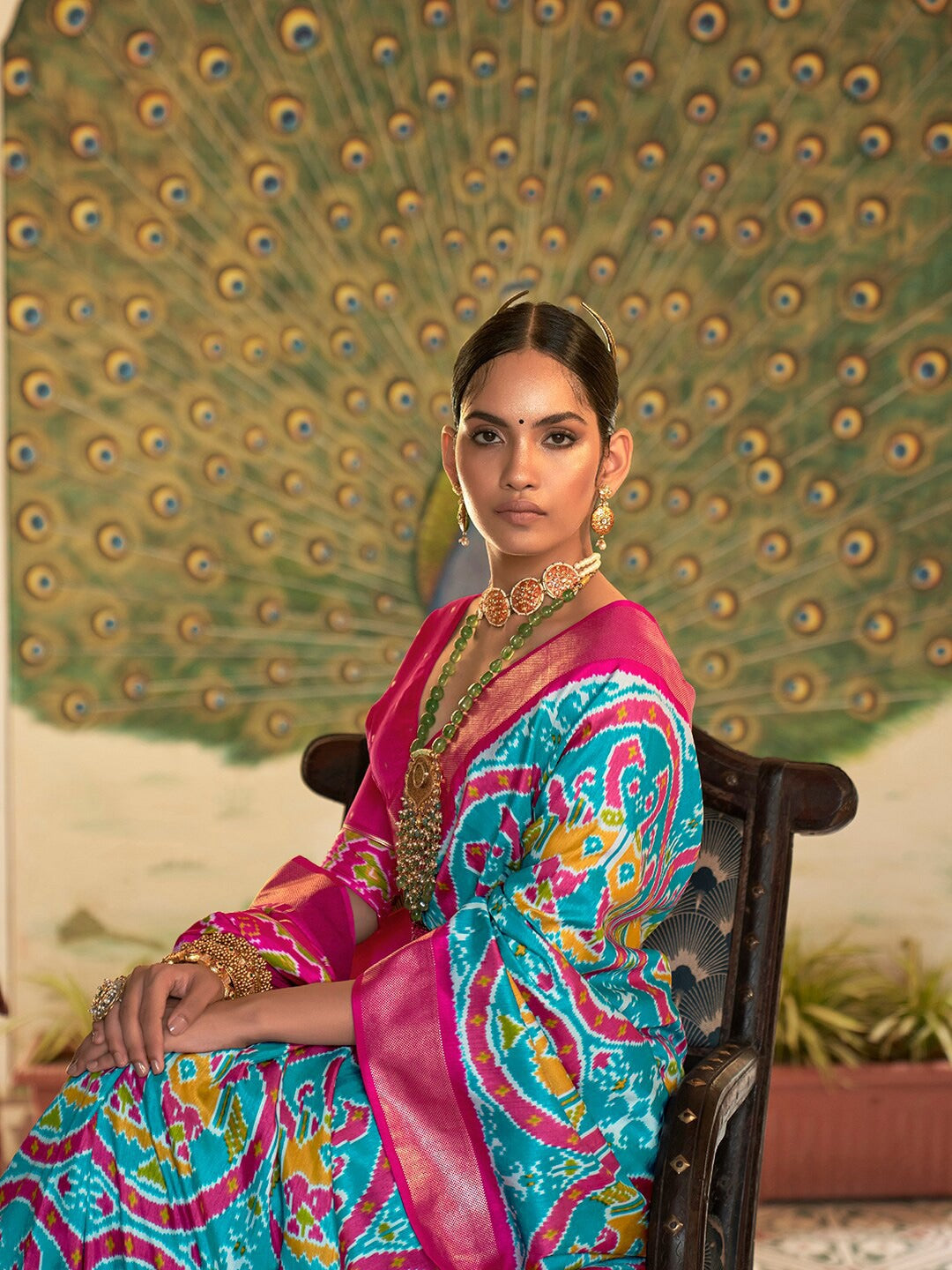 Vrinda Patola Saree - Roop Darshan