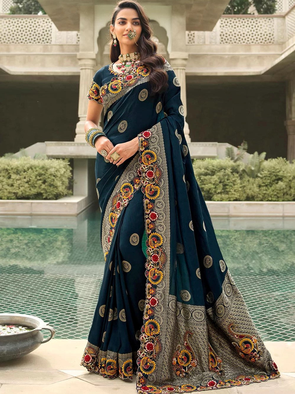 Kasmira Designer Saree - Roop Darshan