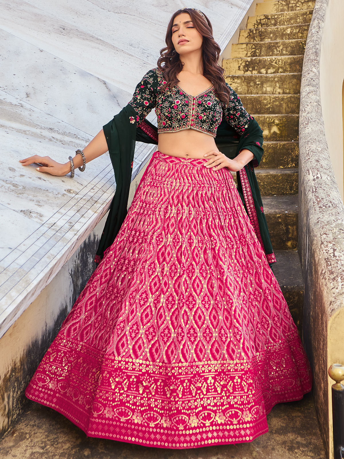Anjali Lehenga Choli - Roop Darshan