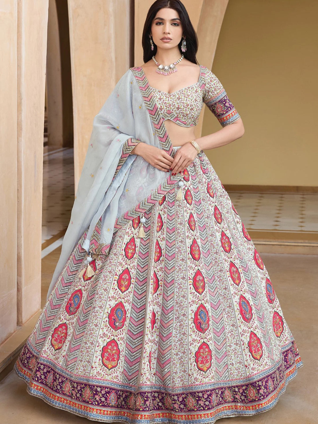 Jiva Lehenga Choli - Roop Darshan
