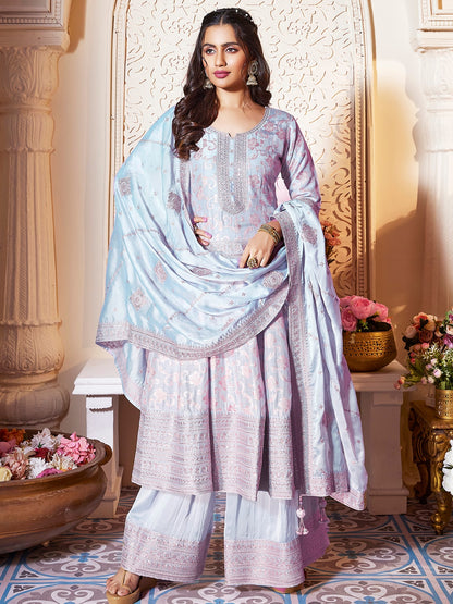 Gargi Palazzo Suit - Roop Darshan